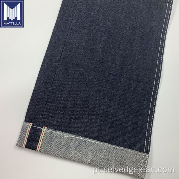100% de algodão ourela de 14 onças de tecido jeans de estilo japonês